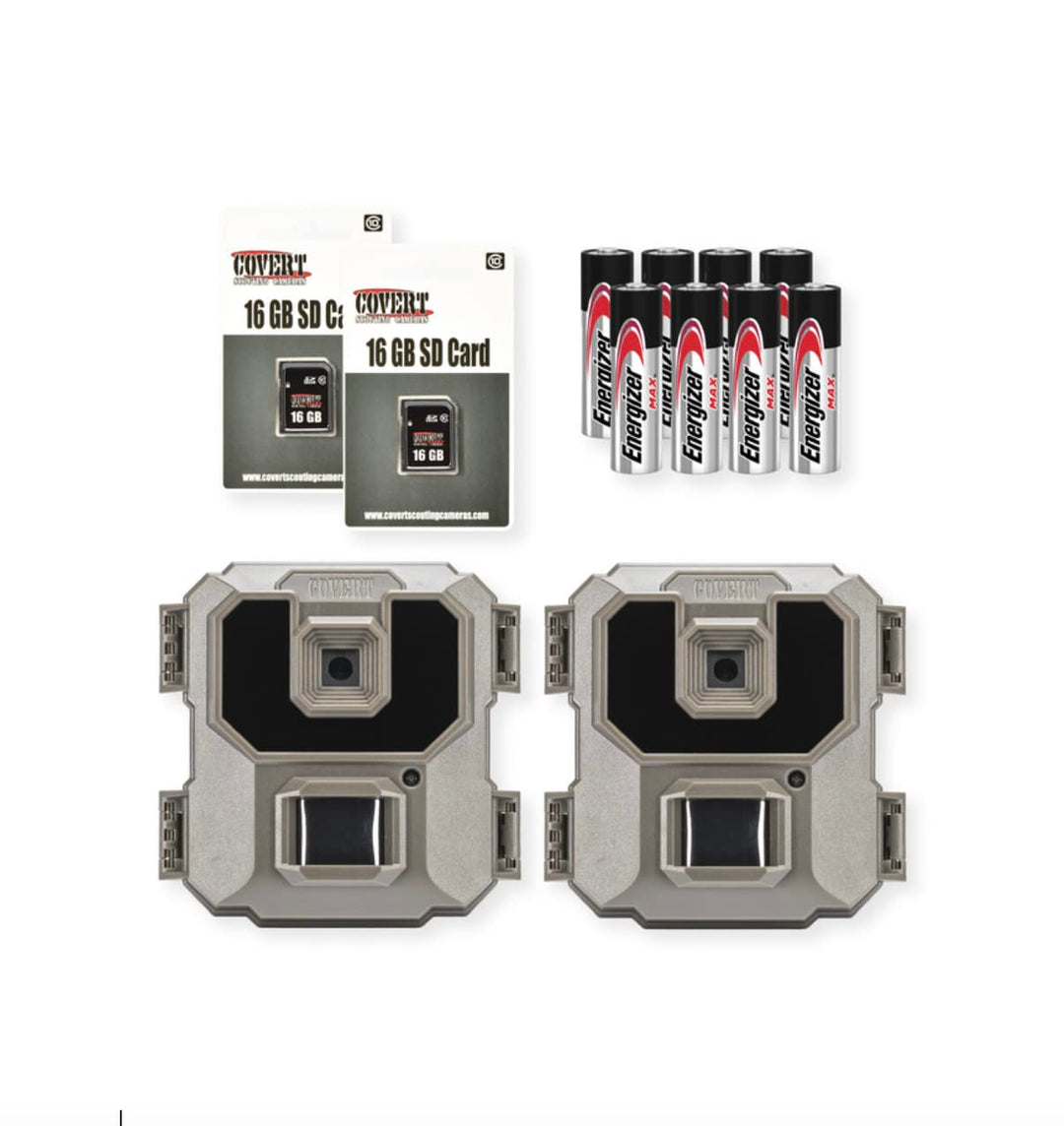 Covert MP9 Trail Camera 2-Pack Bundle