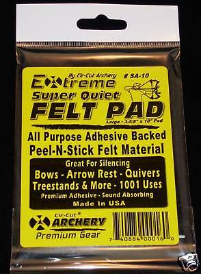 Cir-Cut Felt Bow Silencing Pads
