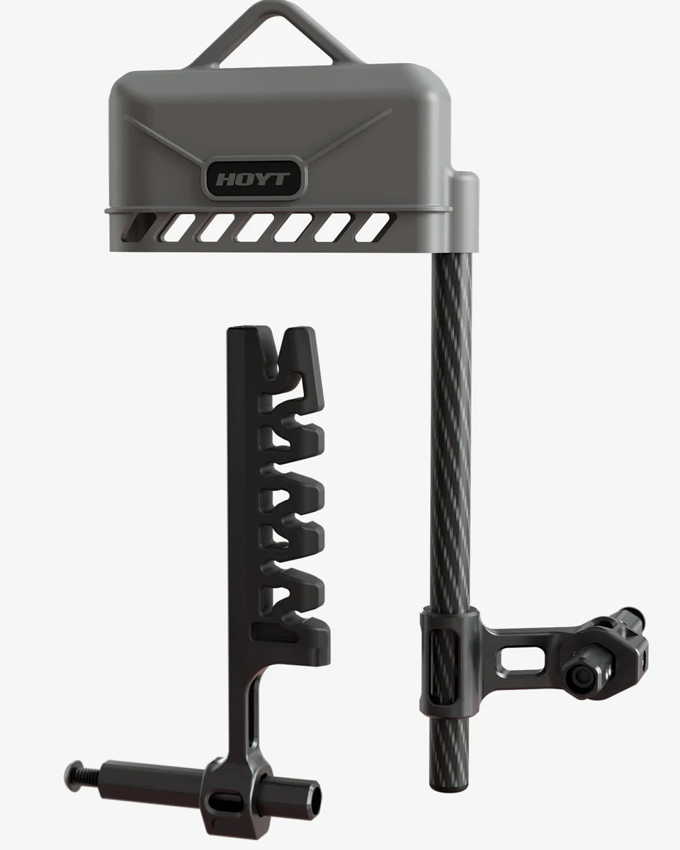 Hoyt Carbon SuperLite Quiver (2-Piece 6 Arrow) – Central Hoyt Carbon SuperLite Quiver (2-Piece 6 Arrow) – Central