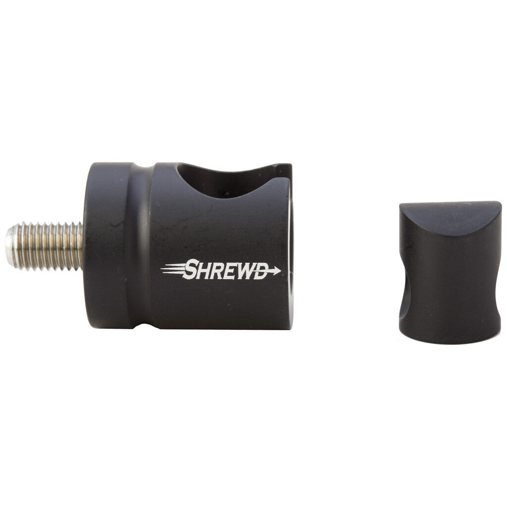 Shrewd Straight QD Matte Black Quick Disconnect