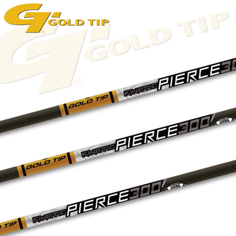 Gold Tip Pierce Platinum Shafts